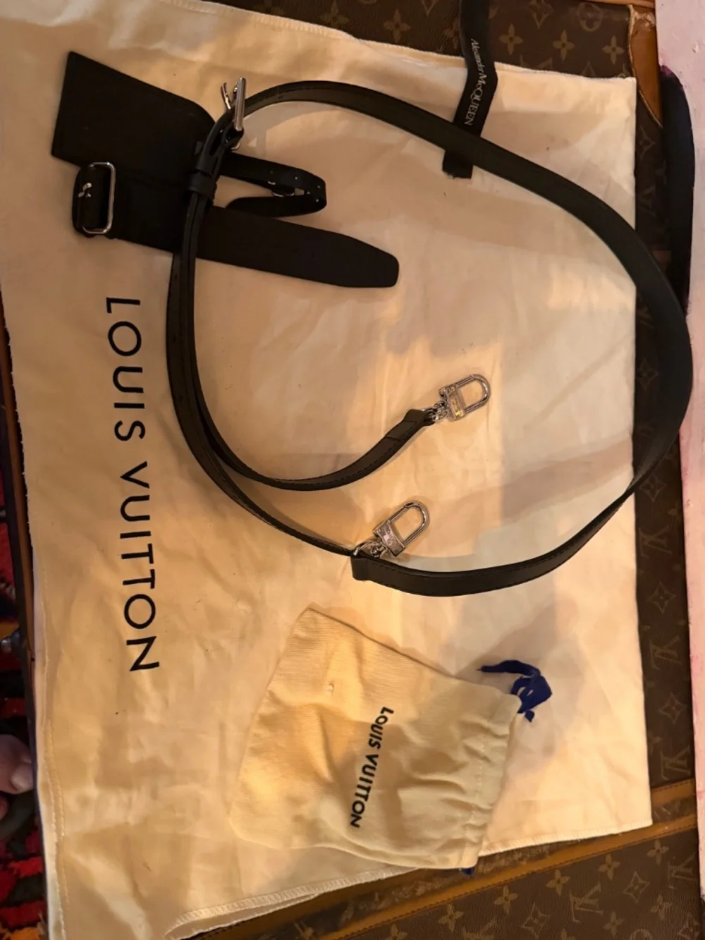 Louis Vuitton x Chapman Brothers Monogram Savane Keepall Bandoulière 55